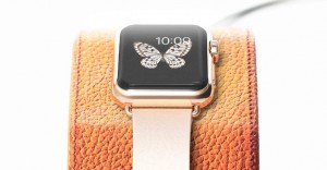 support-apple-watch en cuir